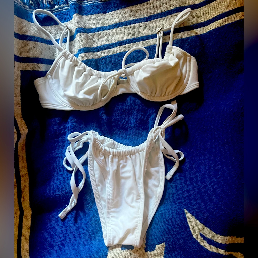 White Bikini Set